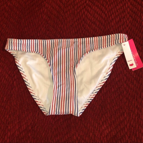 Xhilaration Other - Xhilaration Red, White & Blue Swim Bottoms